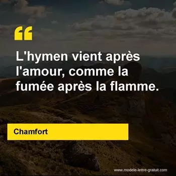 Citation Chamfort