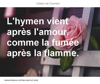 Citations Chamfort