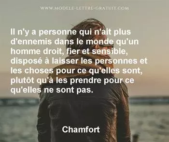 Citation de Chamfort