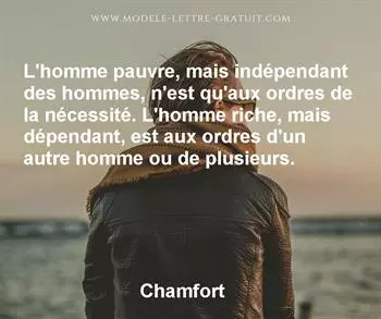 Citation de Chamfort