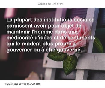 Citations Chamfort