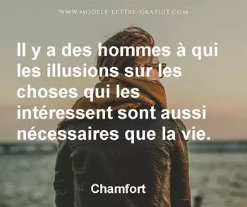 Citation de Chamfort