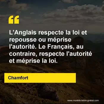 Citation Chamfort