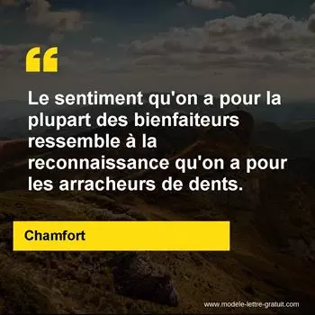 Citation Chamfort