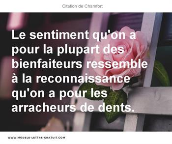 Citations Chamfort