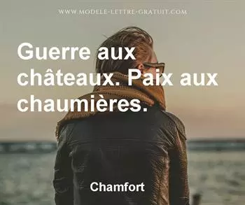 Citation de Chamfort