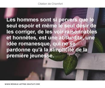 Citations Chamfort