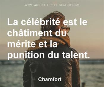 Citation de Chamfort