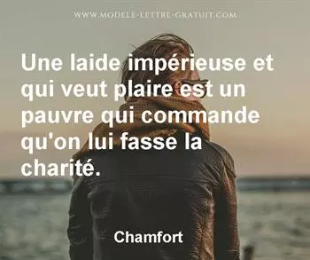 Citation de Chamfort