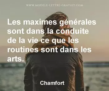 Citation de Chamfort