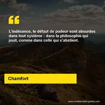 Citation Chamfort