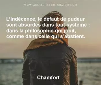 Citation de Chamfort