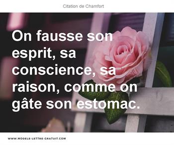 Citations Chamfort