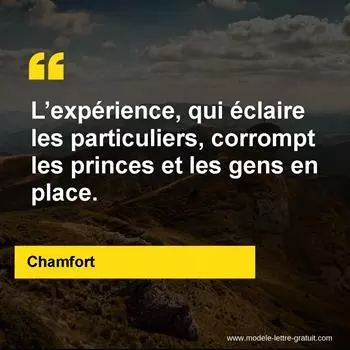 Citation Chamfort