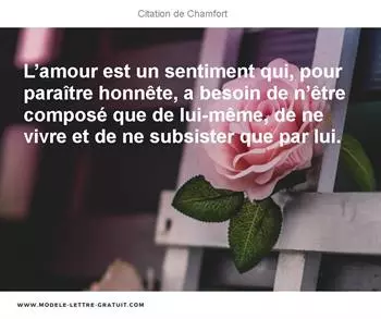Citations Chamfort