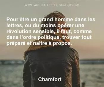 Citation de Chamfort