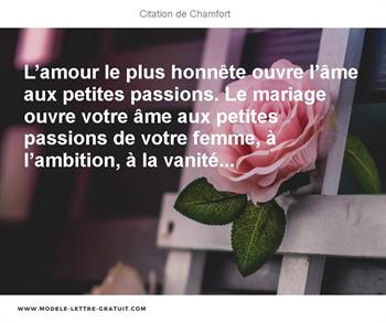 Citations Chamfort