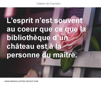 Citations Chamfort