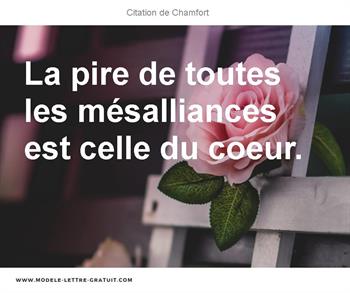 Citations Chamfort