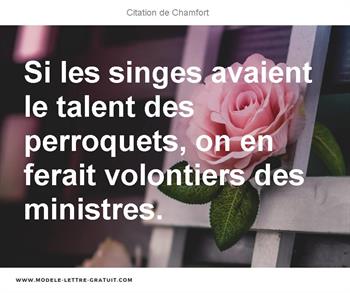 Citations Chamfort