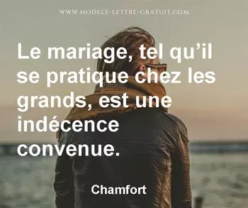 Citation de Chamfort