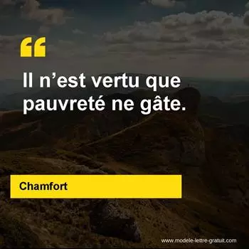 Citation Chamfort