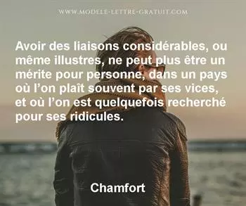 Citation de Chamfort