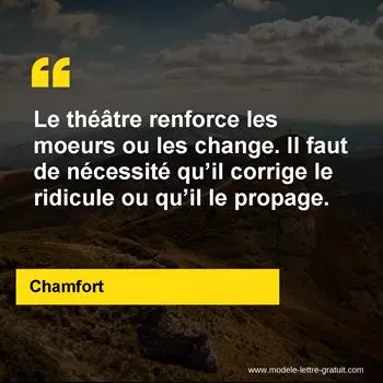 Citation Chamfort