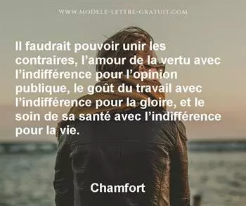 Citation de Chamfort