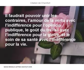 Citations Chamfort