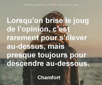 Citation de Chamfort