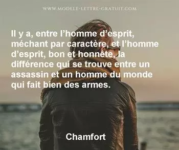 Citation de Chamfort