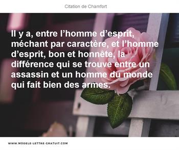 Citations Chamfort