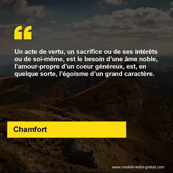 Citation Chamfort