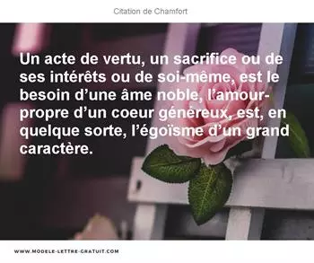 Citations Chamfort