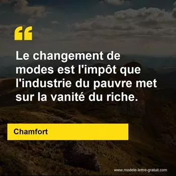 Citation Chamfort