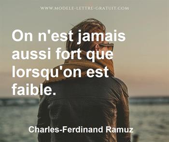 Citation de Charles-Ferdinand Ramuz