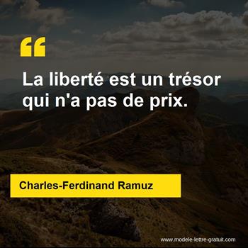 Citation Charles-Ferdinand Ramuz