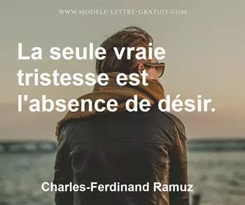 Citation de Charles-Ferdinand Ramuz