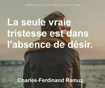 Citation de Charles-Ferdinand Ramuz