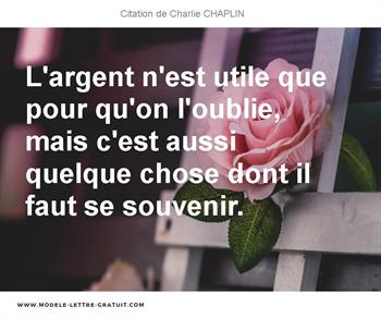 Citations Charlie CHAPLIN