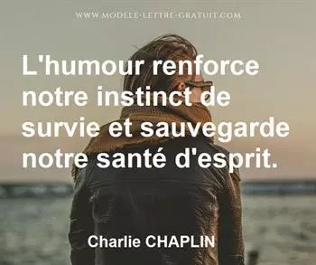 Citation de Charlie CHAPLIN