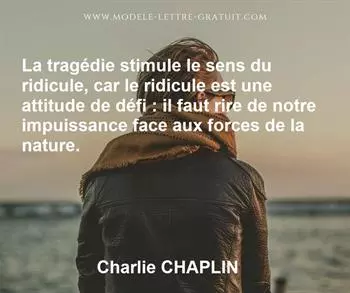 Citation de Charlie CHAPLIN