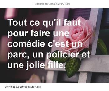Citations Charlie CHAPLIN