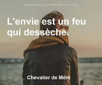 Citation de Chevalier de Méré