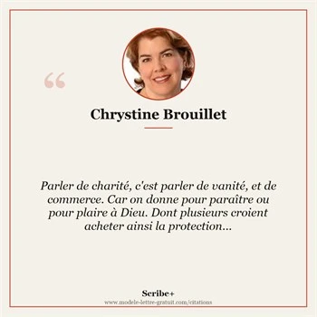 Citation Chrystine Brouillet