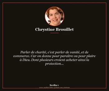 Citation de Chrystine Brouillet