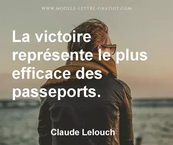 Citation de Claude Lelouch
