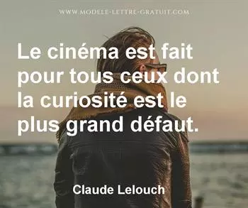 Citation de Claude Lelouch