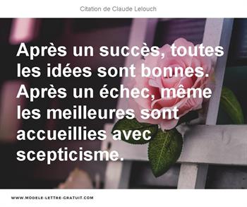 Citations Claude Lelouch